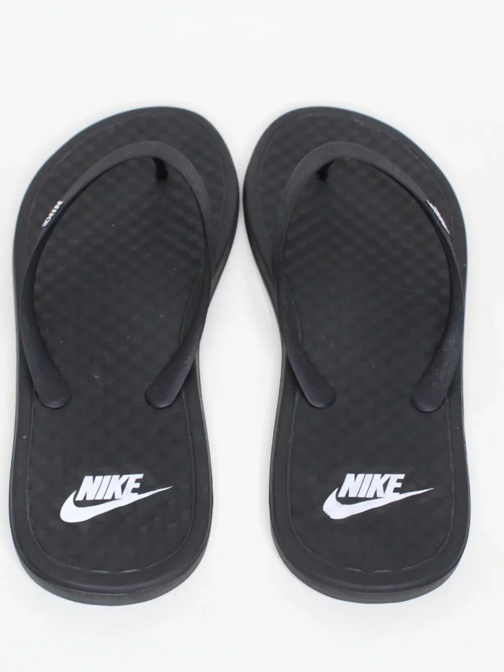 Nike On Deck Men's Flip Flop Sandals Black/White Mens Size 10